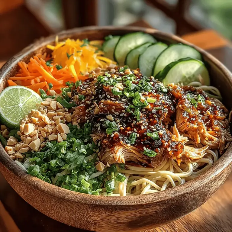 In the world of quick and easy meals, few dishes can compete with the delightful combination of flavors and textures found in Chilled Sesame Chicken Noodle Delight. This vibrant recipe brings together tender soba noodles, succulent shredded chicken, and a medley of fresh vegetables, all enveloped in a savory sesame sauce. Whether you're looking for a light lunch on a warm day or a nutritious dish for meal prep, this culinary creation is not only delicious but also packed with nutrients. In this article, we will explore the step-by-step preparation of this refreshing dish while delving into its health benefits, ingredient insights, and serving suggestions.