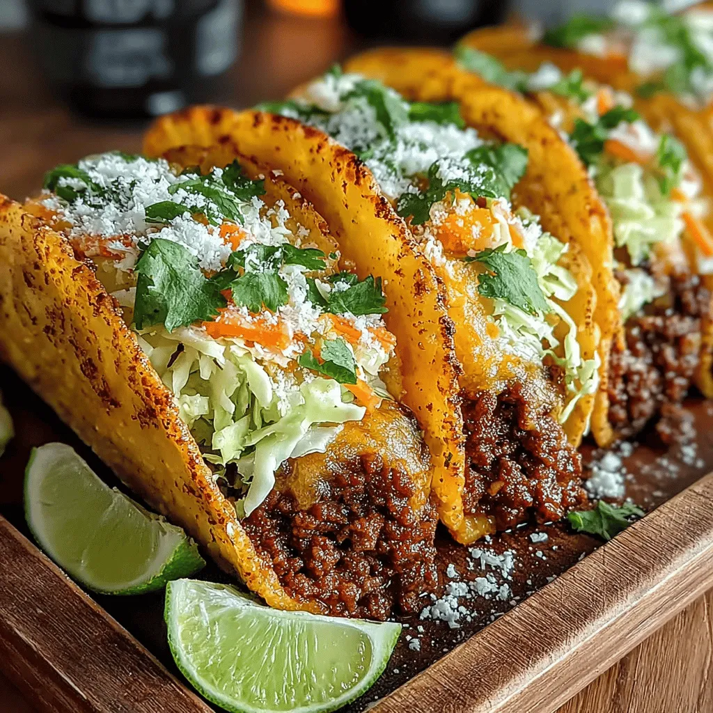 Tacos are more than just a convenient meal; they are a culinary canvas that invites creativity and experimentation. Among the myriad of taco recipes, Savory Beef Tacos with Cherry Slaw stands out as a delightful combination of rich, seasoned beef and a refreshing, sweet slaw that adds a surprising twist. This dish beautifully marries the savory and the sweet, making it an appealing choice for taco lovers and newcomers alike. Whether you're hosting a casual gathering, preparing a weeknight dinner, or seeking a dish to impress at a potluck, these tacos are versatile and easy to prepare, ensuring they fit seamlessly into any occasion.