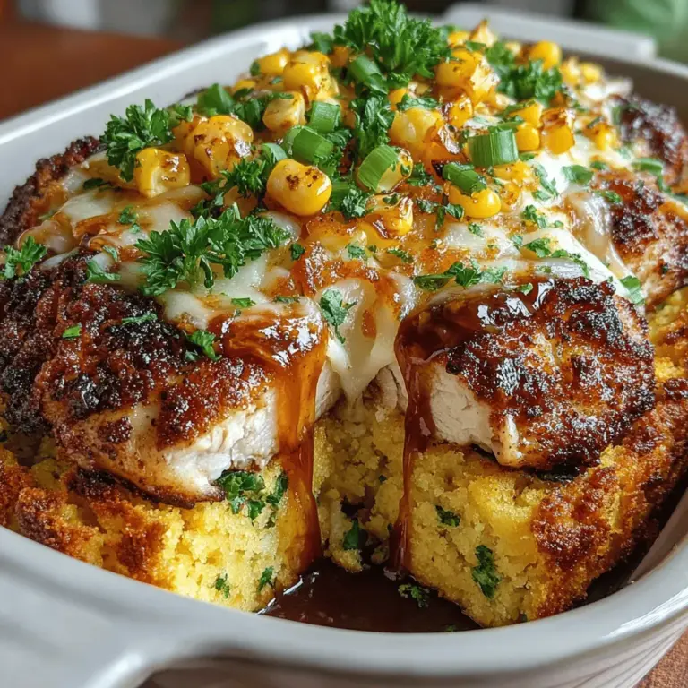 To truly appreciate the Honey Butter Glazed Cornbread Chicken Bake, it’s essential to understand the role of each key ingredient in this delicious dish. Each component contributes not only to the flavor but also to the overall texture and appeal.
