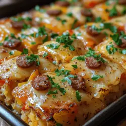 There's something undeniably magical about waking up to the aroma of a hearty breakfast wafting through the house. It evokes memories of lazy Sunday mornings spent with family, laughter mingling with the delicious scent of food cooking. One of my all-time favorite dishes that captures this essence is the Maple Delight Sausage Breakfast Casserole. This dish is perfect for gatherings, a special holiday brunch, or simply to treat yourself and your loved ones to a comforting start to the day.
