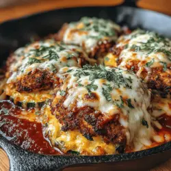 To achieve the perfect texture in your Cheesy Baked Zucchini Chicken Parmesan, salting and drying the zucchini is crucial. This technique helps to draw out excess moisture, ensuring that the zucchini doesn't turn mushy during baking.