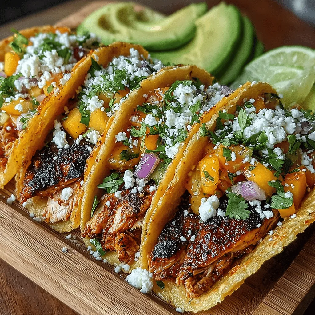 To create the perfect Peach Salsa Chicken Tacos, understanding the key ingredients is essential. The star of this dish is, of course, the chicken, specifically boneless, skinless chicken breasts. This cut is not only lean but also incredibly versatile, making it an excellent choice for marinating and grilling. Chicken breasts provide a blank canvas that absorbs flavors beautifully while remaining tender and juicy when cooked properly.