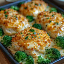There’s something magical about the combination of comforting flavors and crispy textures that makes a meal unforgettable. I remember the first time I made Crispy Ranch Chicken & Broccoli Delight for my family. It was a chilly evening, and the aroma wafting from the oven filled our home with a warmth that felt like a big hug. My kids rushed in from playing outside, their eyes lighting up at the sight of the golden, cheesy chicken perched beside vibrant green broccoli. It was one of those moments that reminded me how food can bring us together and create lasting memories. This recipe has since become a staple in our household—simple, delicious, and always a crowd-pleaser.