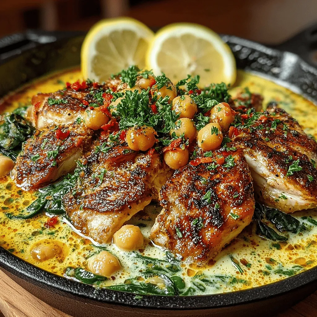 In the realm of quick and satisfying meals, the Creamy Chickpea and Chicken Skillet stands out as a culinary gem. This dish beautifully marries tender chicken with nutritious chickpeas, all enveloped in a velvety sauce that tantalizes the taste buds. It’s not just a recipe; it’s a vibrant celebration of flavors and textures that appeals to both the palate and the eye. As more home cooks seek dishes that are not only delicious but also health-conscious, this skillet meal fits the bill perfectly.