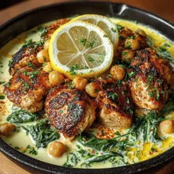 In the realm of quick and satisfying meals, the Creamy Chickpea and Chicken Skillet stands out as a culinary gem. This dish beautifully marries tender chicken with nutritious chickpeas, all enveloped in a velvety sauce that tantalizes the taste buds. It’s not just a recipe; it’s a vibrant celebration of flavors and textures that appeals to both the palate and the eye. As more home cooks seek dishes that are not only delicious but also health-conscious, this skillet meal fits the bill perfectly.