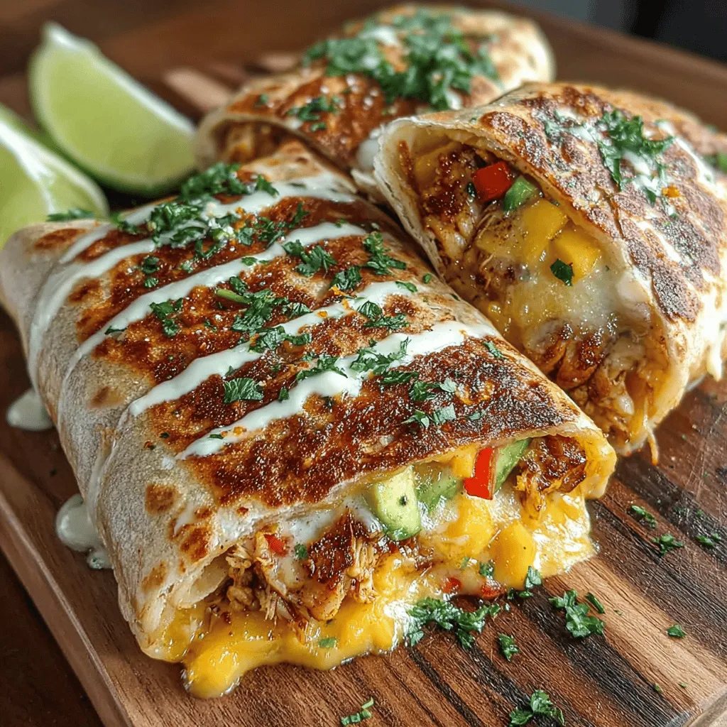 Spicy Mango Wraps are a delightful fusion of flavors that combine the sweetness of ripe mango with a medley of zesty spices and fresh ingredients. This vibrant recipe is perfect for those seeking a light lunch or a quick dinner, appealing to both meat lovers and vegetarians alike. With a preparation time of just 15 minutes, these wraps are not only quick to prepare but also packed with nutrients, making them an excellent choice for anyone looking to enjoy a healthy yet flavorful meal. In this article, we will delve into the recipe in-depth, explore its nutritional benefits, and offer insights into ingredient substitutions and variations.