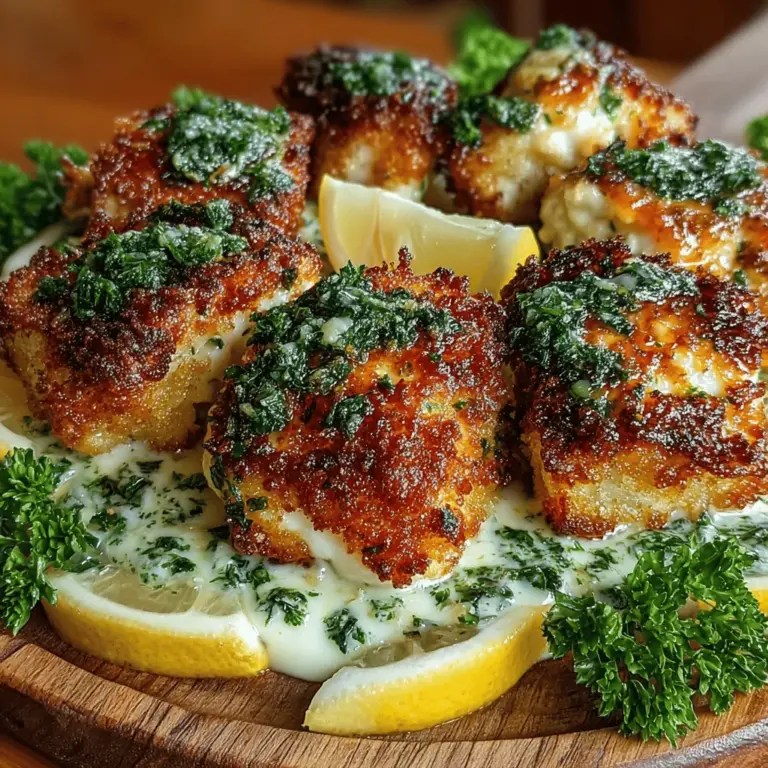 When it comes to comfort food that satisfies both the palate and the appetite, Crispy Garlic Butter Chicken Bites stand out as a top contender. This dish perfectly marries the crunchiness of golden-breaded chicken with the rich, savory flavors of garlic and butter, creating a mouthwatering experience that's hard to resist. Whether you're planning a casual family dinner, hosting a game night, or looking for a crowd-pleasing appetizer for your next party, this recipe is as versatile as it is delicious. Not only is it suitable for various occasions, but it's also beginner-friendly, allowing even novice cooks to impress their guests with minimal fuss.