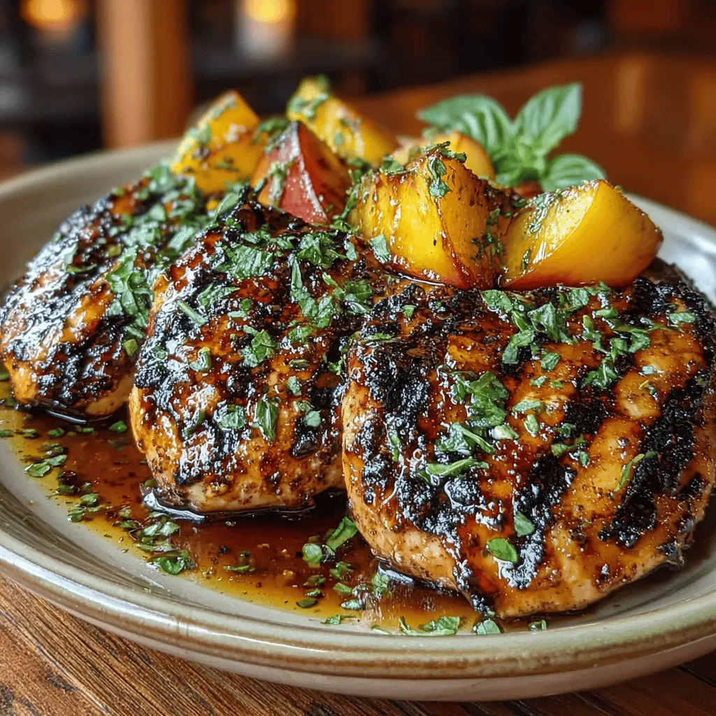 As the warm summer months roll in, the allure of outdoor cooking becomes irresistible. One dish that captures the essence of summer and brings together the sweetness of ripe fruit with the savory goodness of grilled chicken is grilled peach chicken. This delightful recipe is perfect for summer gatherings, family barbecues, or even a simple weeknight dinner. The combination of tender, juicy chicken paired with the caramelized sweetness of peaches creates a harmonious balance of flavors that is sure to impress your family and friends.