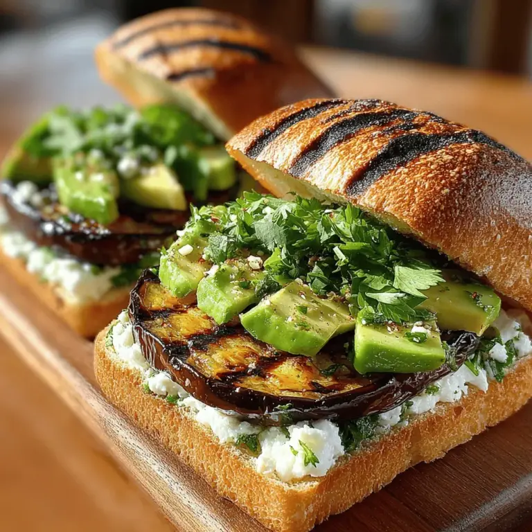 As the culinary world increasingly embraces plant-based alternatives, the Smoky Grilled Eggplant & Hatch Chile Sliders stand out as a delicious and innovative recipe that caters to both vegetarians and meat-lovers alike. Combining the rich, smoky flavor of grilled eggplant with the distinctive heat of Hatch chiles, these sliders offer a unique gastronomic experience that is as visually appealing as it is satisfying. Perfect for summer barbecues, casual weeknight dinners, or as a hearty appetizer for gatherings, this recipe is designed to impress.