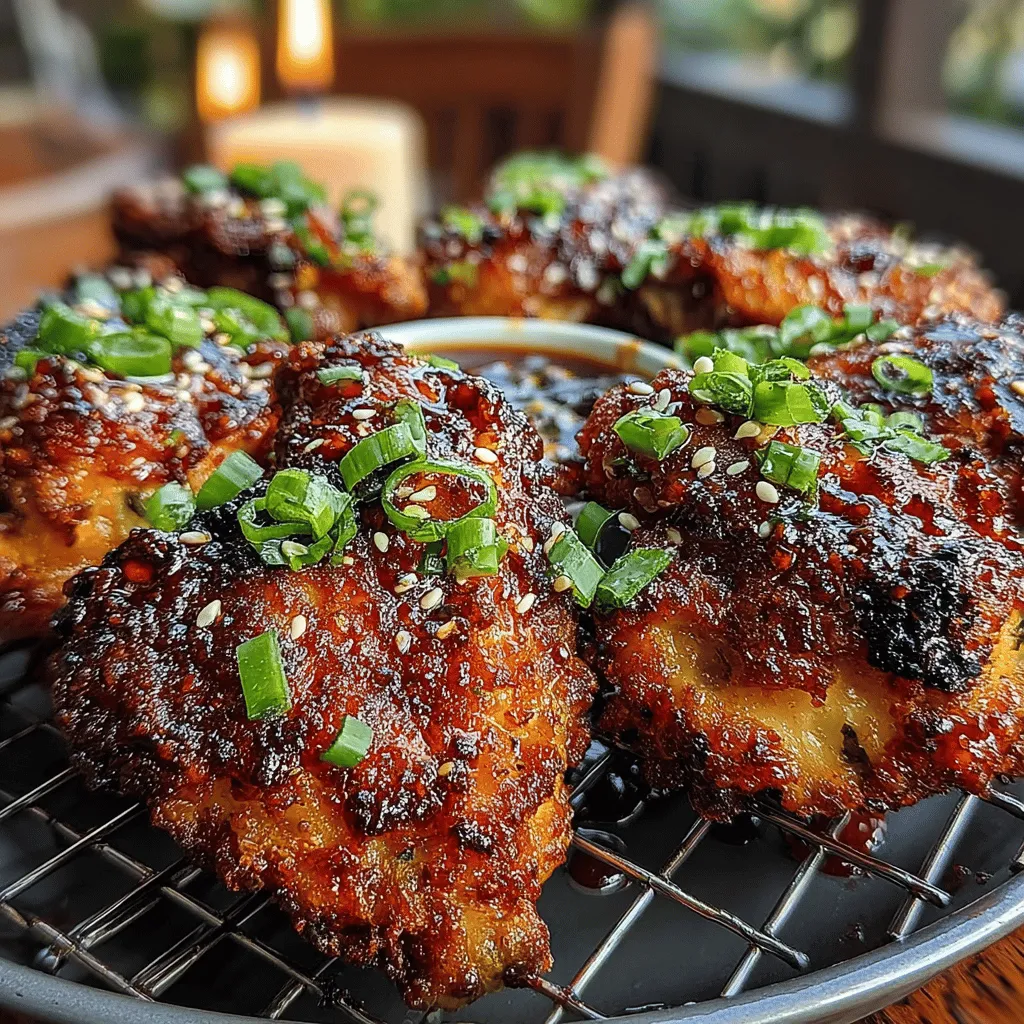 To achieve the ultimate crispiness for your Spicy Sriracha Honey Chicken Wings, the way you coat and arrange the wings is crucial. Start by patting the chicken wings dry with paper towels. This step removes excess moisture, which is key to achieving a crunchy texture. Next, place the wings in a large mixing bowl and drizzle them with a little oil, which not only helps the seasoning adhere but also contributes to that coveted crispiness.