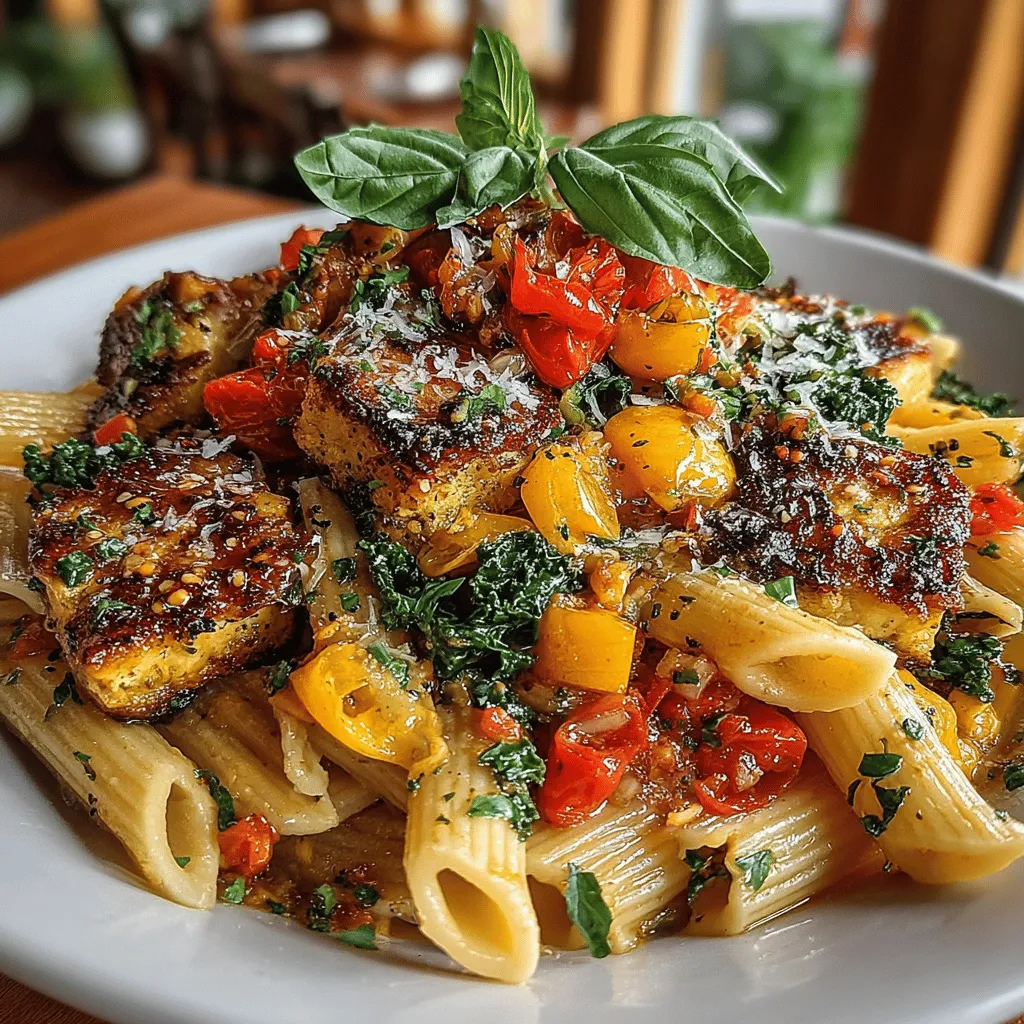 In the world of wholesome meals, few dishes resonate as much as a vibrant, vegetable-packed pasta. Our Eggplant & Kale Wonder Pasta is not just a feast for the eyes but also a nutritious delight, perfect for weeknight dinners or casual gatherings with friends. With the hearty texture of whole wheat pasta serving as a base, this recipe elevates your dining experience by incorporating rich flavors from eggplant, kale, and tomatoes. Not only does it satisfy the palate, but it also caters to those who are health-conscious, making it an ideal choice for a variety of dietary preferences.