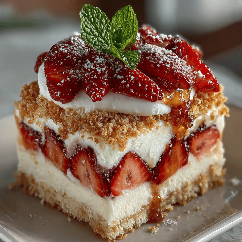 When it comes to desserts that evoke a sense of joy and celebration, the Strawberry Dream Crunch Cake stands out as a vibrant and refreshing choice. This delightful no-bake cake is perfect for any occasion, whether you’re hosting a summer gathering, celebrating a special milestone, or simply treating yourself to something sweet. Its appeal lies not only in its stunning presentation but also in the delightful combination of flavors and textures that make each bite an experience to savor.