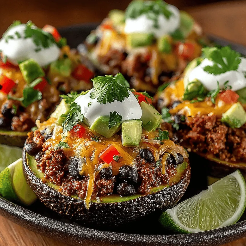 In a culinary landscape where health-conscious choices and creative presentations reign supreme, Taco Fiesta Avocado Bites emerge as a delightful innovation that reimagines the classic taco. This recipe embraces the creamy, rich texture of avocados, transforming them into a wholesome alternative to traditional taco shells. As the popularity of avocado-based dishes continues to soar, these bites not only satisfy your taste buds but also provide a nutritious option for those looking to enjoy a fiesta without the guilt.