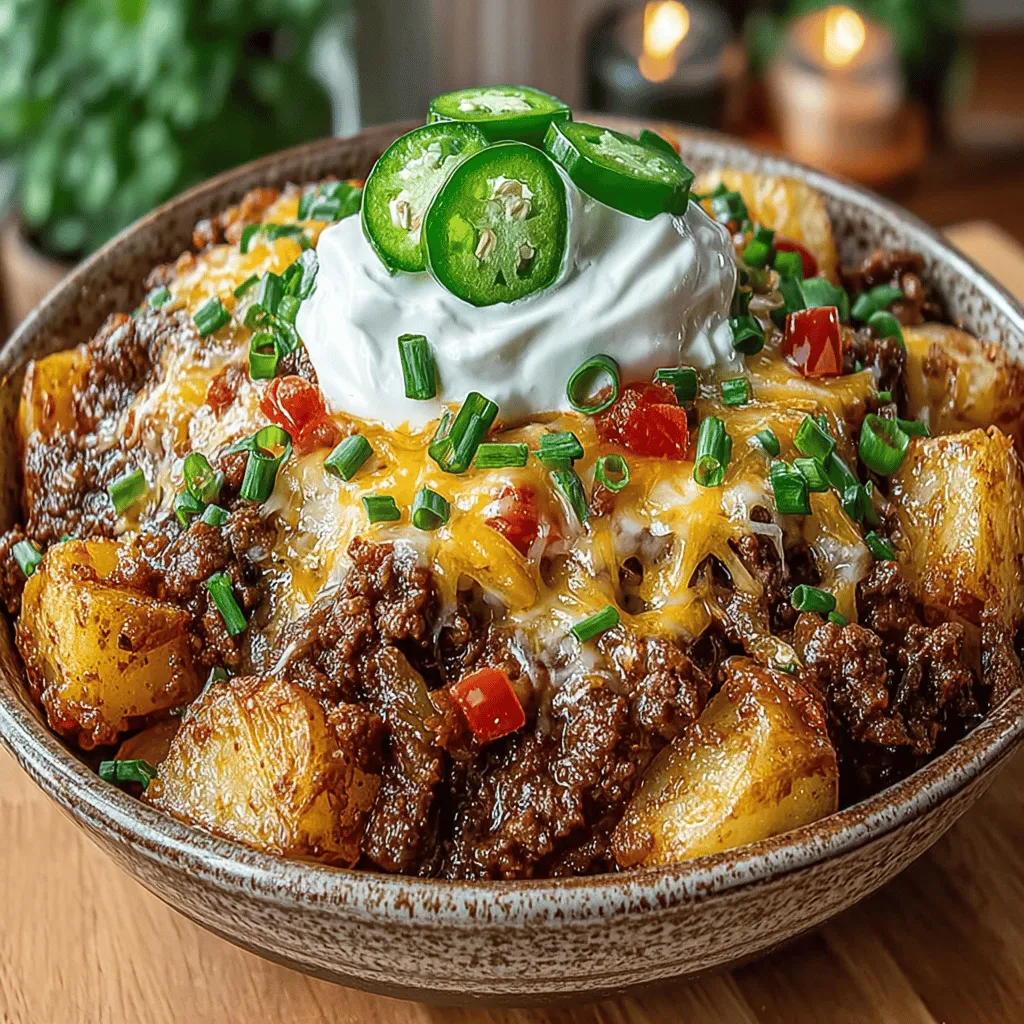 At the heart of every great recipe lies its ingredients. Cheesy Chili Potato Delight is no exception, relying on a few key components to deliver its signature flavor and texture. The main ingredients include potatoes, lean ground meat (such as beef or turkey), beans, cheese, and an array of spices.