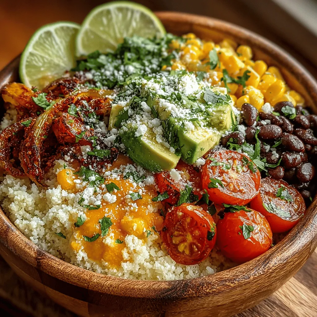 In recent years, cauliflower rice has surged in popularity as a healthy, low-carb alternative to traditional grains. This innovative substitute has captivated food enthusiasts and health-conscious individuals alike, thanks to its versatility and ability to absorb flavors, making it an ideal base for a myriad of dishes. Enter the Spicy Hatch Chili Cauliflower Rice Bowl, a vibrant and nutritious meal that combines the wholesome benefits of cauliflower with the bold taste of Hatch green chilies. This dish not only tantalizes taste buds but also packs a punch in terms of nutrition, making it a fantastic option for anyone seeking a lighter yet satisfying meal.