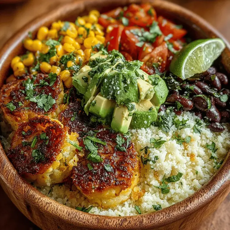 In recent years, cauliflower rice has surged in popularity as a healthy, low-carb alternative to traditional grains. This innovative substitute has captivated food enthusiasts and health-conscious individuals alike, thanks to its versatility and ability to absorb flavors, making it an ideal base for a myriad of dishes. Enter the Spicy Hatch Chili Cauliflower Rice Bowl, a vibrant and nutritious meal that combines the wholesome benefits of cauliflower with the bold taste of Hatch green chilies. This dish not only tantalizes taste buds but also packs a punch in terms of nutrition, making it a fantastic option for anyone seeking a lighter yet satisfying meal.