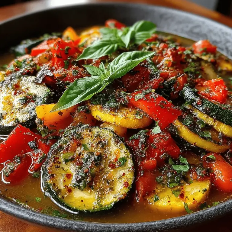 Ratatouille is more than just a dish; it’s a celebration of the vibrant, Mediterranean way of cooking that emphasizes the beauty of seasonal vegetables. This comforting vegetable medley not only showcases the rich flavors of tomatoes, zucchini, eggplant, and bell peppers but also serves as a testament to the philosophy of cooking with fresh, local produce. The act of slow cooking enhances these flavors, allowing the ingredients to meld together beautifully while retaining their nutritional value.