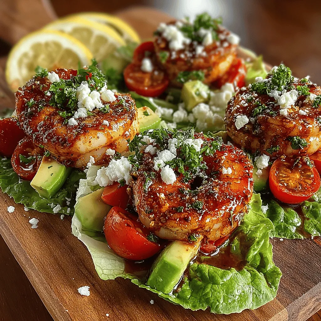 Zesty Lemon Garlic Shrimp Lettuce Wraps are incredibly versatile, making them an excellent choice for individuals on gluten-free or low-carb diets. The use of fresh ingredients and the absence of heavy sauces allow these wraps to maintain a light profile, perfect for anyone seeking a nourishing meal without the extra calories. With the increasing popularity of lighter fare, this dish stands out as an ideal option for warm-weather meals and casual gatherings, where freshness and flavor are paramount.