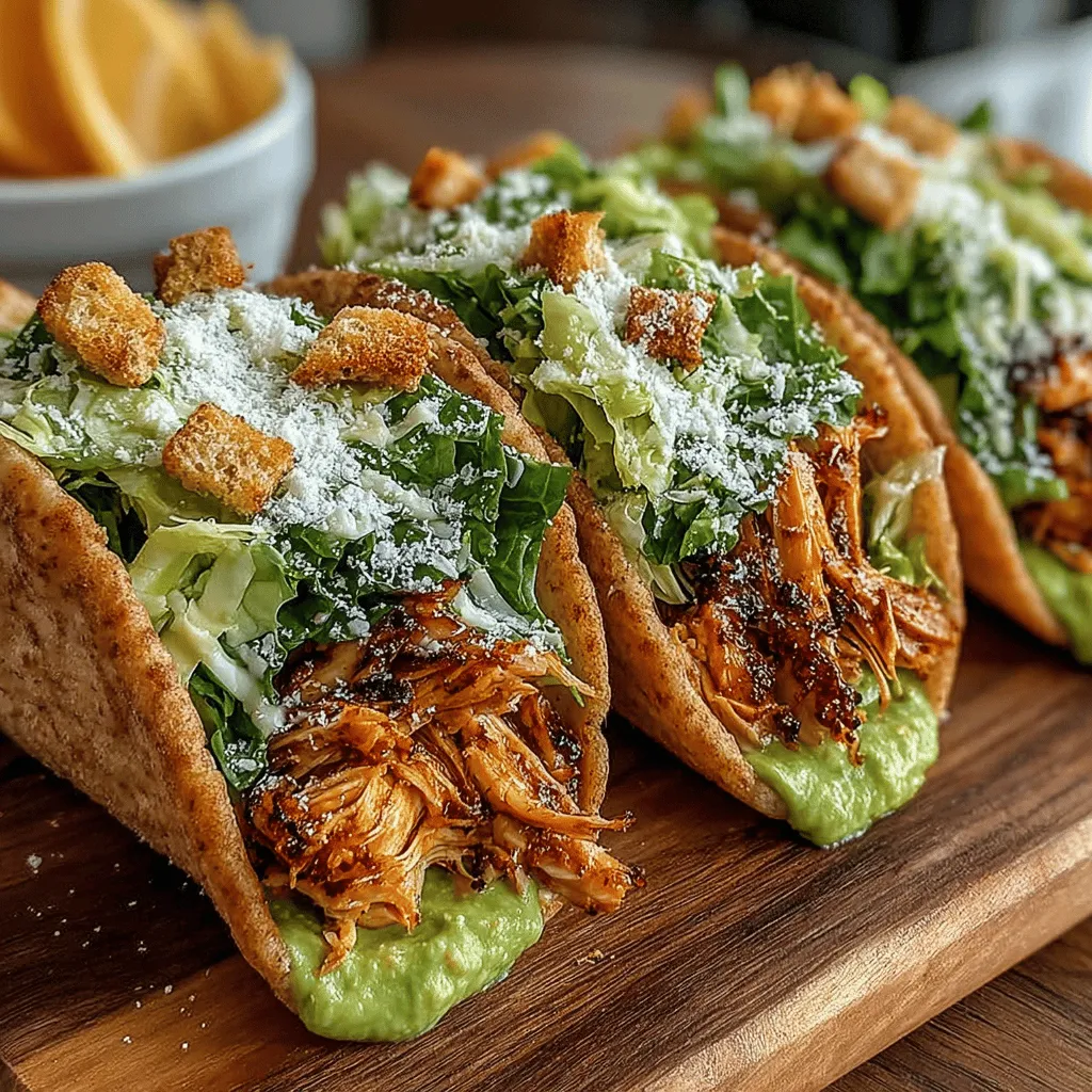 To create the perfect Avocado Chicken Caesar Pita Wraps, it’s essential to understand the key ingredients that contribute to this dish's health benefits and flavor profile.