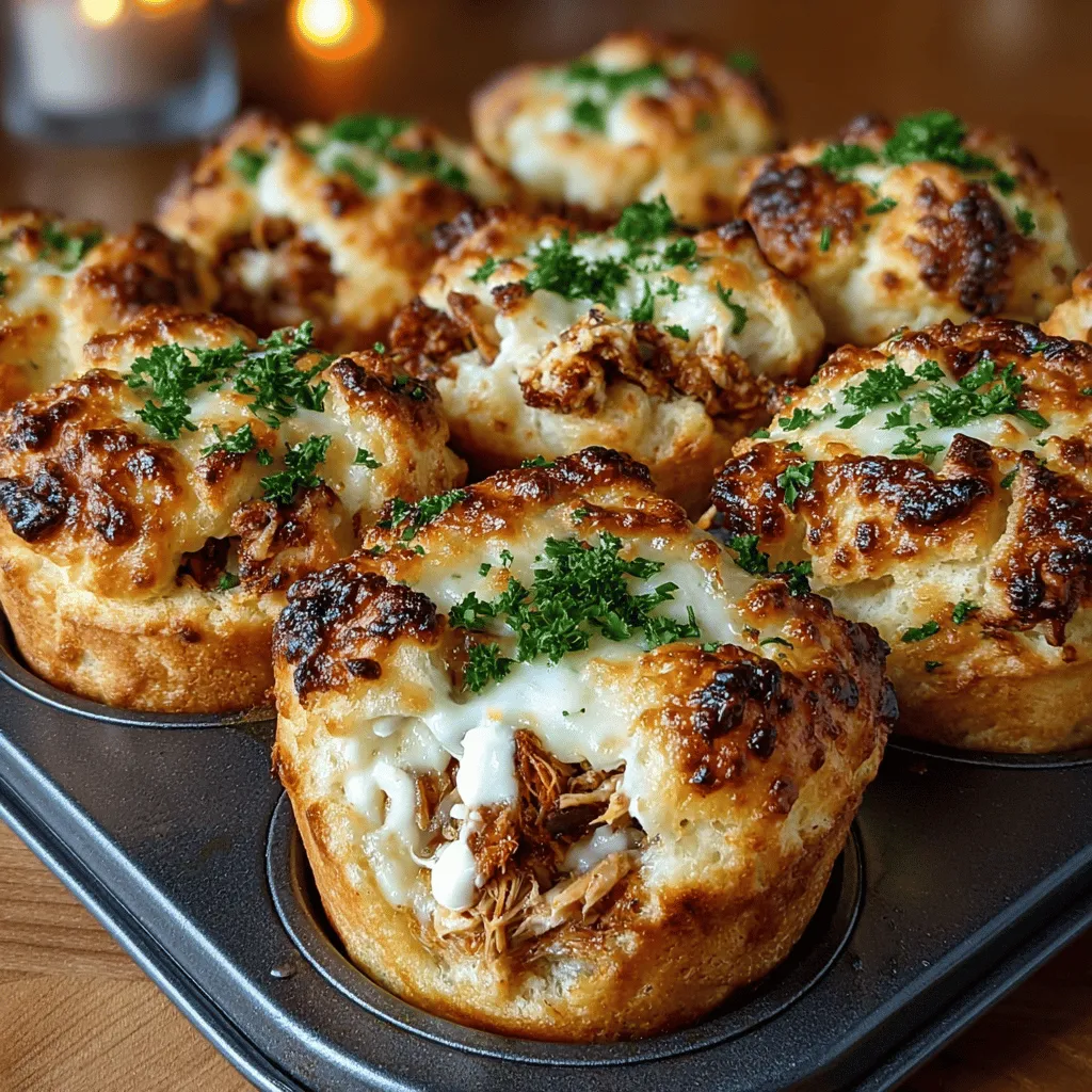 In the realm of comfort food, few dishes can match the warm, inviting essence of Mini Chicken Alfredo Biscuit Bombs. This delightful recipe masterfully combines the flakiness of biscuit dough with a rich and creamy Alfredo filling, tender pieces of chicken, and a harmonious blend of cheeses. The result is a mouthwatering treat that is not only satisfying but also incredibly versatile. Whether you're in search of a quick weeknight dinner, an enticing appetizer for your next gathering, or simply a delicious snack to enjoy, these biscuit bombs are sure to impress.