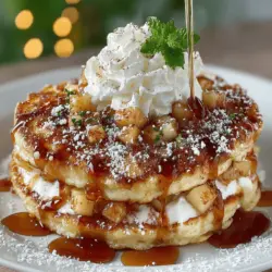 Explore the delightful world of breakfast with our Apple Cinnamon Mini Pancake Stacks! These fluffy, bite-sized pancakes are a harmonious blend of sweet and spicy flavors, making them an exceptional start to your day. Crafted from simple ingredients and designed with easy steps, this recipe is sure to charm your family and friends, bringing comfort and deliciousness to your breakfast table. Whether you're celebrating a special occasion or indulging in a cozy weekend breakfast, these mini pancake stacks will undoubtedly bring joy and warmth to your dining experience.