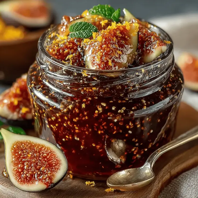 If you're looking for a unique and versatile addition to your culinary repertoire, homemade sweet and savory fig jam is a delightful choice. This recipe offers a perfect balance of sweetness and tanginess, making it an ideal spread for toast, a companion for cheese boards, or a flavorful filling for desserts. Not only does it highlight the rich, complex flavors of figs, but it also showcases how this fruit can transform everyday dishes into something special.