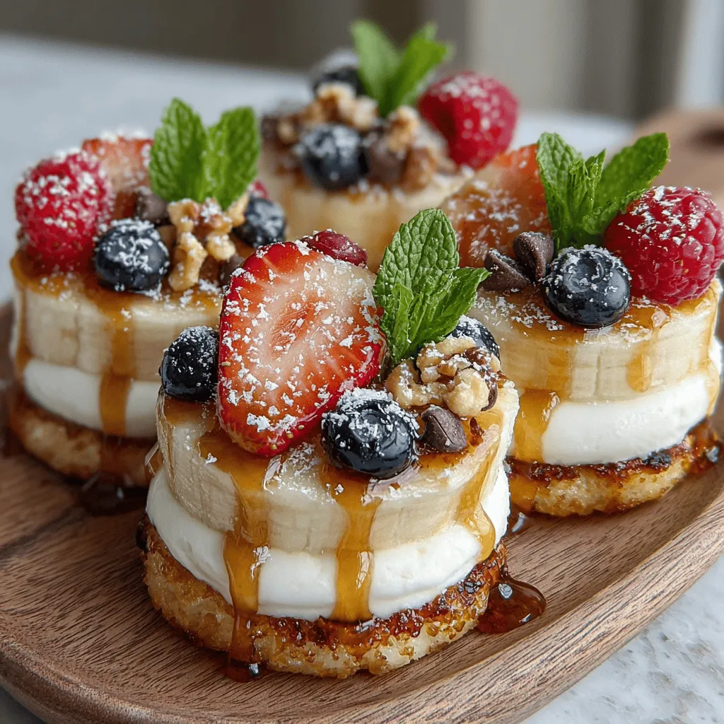 When it comes to satisfying sweet cravings without the guilt, few desserts can rival the appeal of frozen yogurt banana split coins. This delightful treat combines the creamy goodness of frozen yogurt with the natural sweetness of bananas and the vibrant flavors of mixed berries, resulting in a snack that is both indulgent and health-conscious. The versatility of this recipe makes it perfect for all ages, whether you're looking for a fun dessert for a summer gathering or a nutritious after-school snack for the kids.