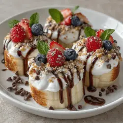 When it comes to satisfying sweet cravings without the guilt, few desserts can rival the appeal of frozen yogurt banana split coins. This delightful treat combines the creamy goodness of frozen yogurt with the natural sweetness of bananas and the vibrant flavors of mixed berries, resulting in a snack that is both indulgent and health-conscious. The versatility of this recipe makes it perfect for all ages, whether you're looking for a fun dessert for a summer gathering or a nutritious after-school snack for the kids.