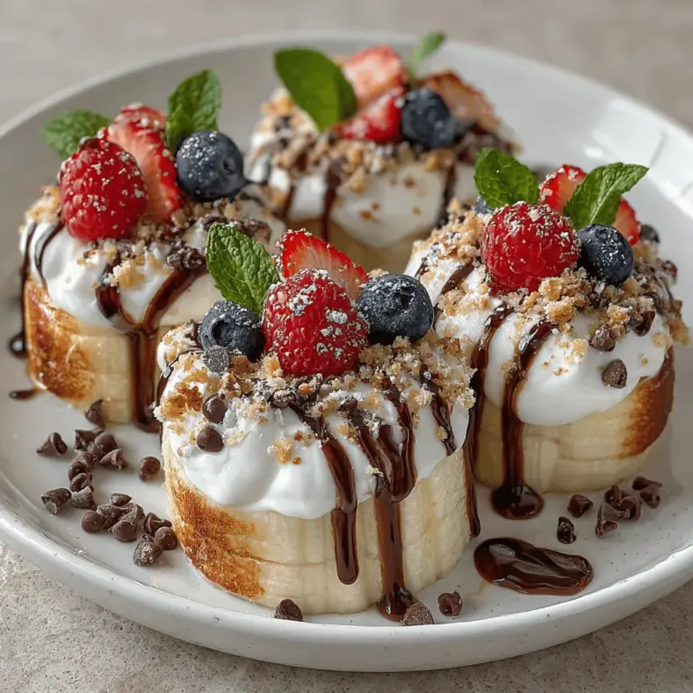 When it comes to satisfying sweet cravings without the guilt, few desserts can rival the appeal of frozen yogurt banana split coins. This delightful treat combines the creamy goodness of frozen yogurt with the natural sweetness of bananas and the vibrant flavors of mixed berries, resulting in a snack that is both indulgent and health-conscious. The versatility of this recipe makes it perfect for all ages, whether you're looking for a fun dessert for a summer gathering or a nutritious after-school snack for the kids.