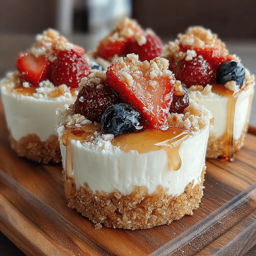 Fruity Frozen Yogurt Granola Cups are a delightful blend of creamy yogurt, crunchy granola, and fresh berries, making them a perfect choice for a healthy snack or a quick breakfast option. This recipe combines nutritious ingredients in a fun, easy-to-make format that is both satisfying and refreshing. Whether you're looking to beat the heat on a hot day or simply enjoy a guilt-free treat, these granola cups are sure to please. They are not only delicious but also versatile, allowing you to customize them according to your taste preferences and dietary needs.