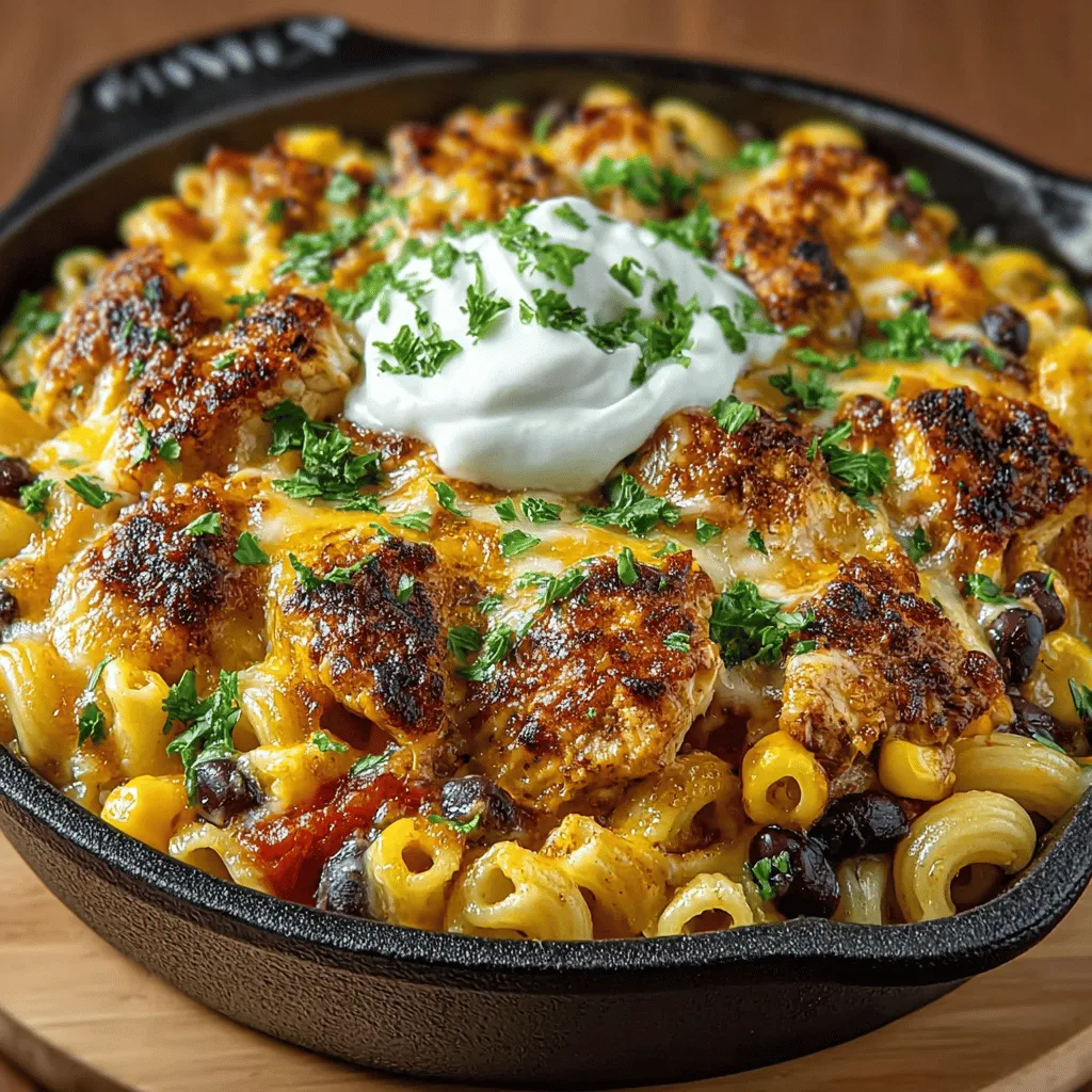To achieve that perfect browning on your chicken, start by ensuring your skillet is hot before adding the meat. Use a cast-iron or non-stick skillet for optimal heat distribution. Cut the chicken into bite-sized pieces, and pat them dry with paper towels—this helps remove excess moisture, allowing for a better sear. Season the chicken pieces generously with salt, pepper, and a sprinkle of paprika for an added layer of flavor.