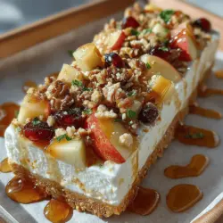 In today’s fast-paced world, finding healthy snacks that are both delicious and easy to prepare can be a challenge. Many people often resort to store-bought options that are high in sugar and preservatives, leaving them feeling unsatisfied and guilty. Enter the Crunchy Apple Cinnamon Yogurt Bark — a refreshing treat that combines the creaminess of Greek yogurt with the sweetness of apples and a hint of cinnamon. This delightful recipe is perfect for satisfying your sweet tooth without the guilt, making it an ideal choice for families, meal preppers, or anyone looking to indulge in a nutritious snack. Not only is it simple to make, but it also offers a delightful blend of flavors and textures that can be enjoyed at any time of the day.