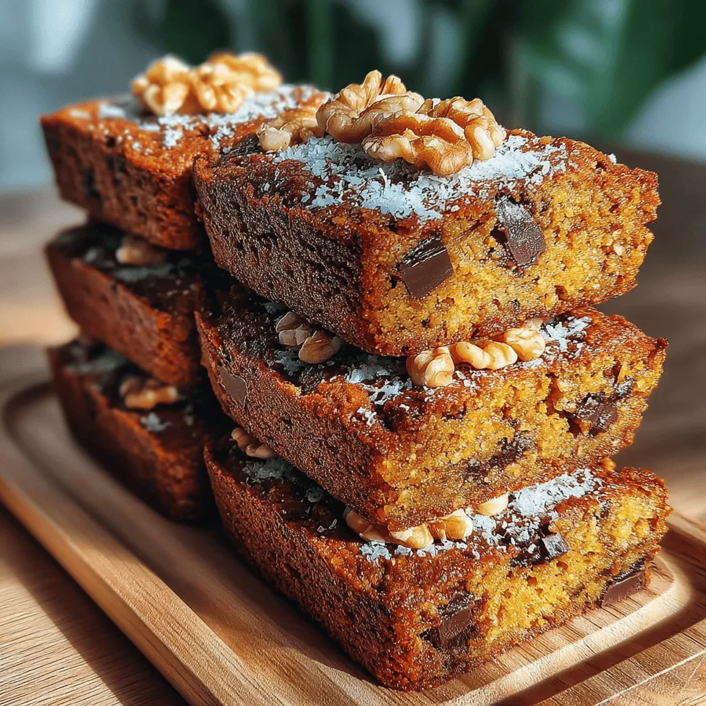 Once you've mixed your batter, it's time to bake your delightful pumpkin oat bars to perfection. Preheat your oven to 350°F (175°C) and pour your mixture into a greased 9x9-inch baking pan. Spread the batter evenly across the pan for uniform cooking.