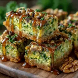 Once your Zesty No-Bake Zucchini Oat Bars have chilled and set for the recommended time, it’s time to slice and serve. Use a sharp knife to cut the bars into equal portions for consistent serving sizes. A helpful tip to make slicing easier is to run the knife under hot water and dry it off before cutting. This method prevents the bars from sticking to the knife, resulting in cleaner edges.
