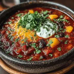 When it comes to comfort food, chili often reigns supreme. However, this Fiery Sweet Peach Chili takes the traditional recipe to a whole new level by infusing sweet, juicy peaches with a spicy kick. The combination of these contrasting flavors creates a unique dish that tantalizes the taste buds while offering a hearty meal perfect for any occasion. Whether you’re hosting a gathering or simply looking for a delightful dish to warm your soul, this chili promises to be a crowd-pleaser.