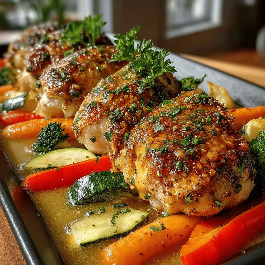 If you’re on the lookout for a quick and nutritious meal that doesn’t compromise on flavor, look no further than Savory Maple Dijon Chicken & Veggies Delight. This dish is not only easy to prepare but also brings together a symphony of tastes that will elevate your dinner table. Imagine tender chicken breasts marinated in a sweet and tangy blend of maple syrup and Dijon mustard, paired with an array of vibrant, colorful vegetables. This meal is perfect for busy weeknights or laid-back weekends when you want to impress without spending hours in the kitchen.