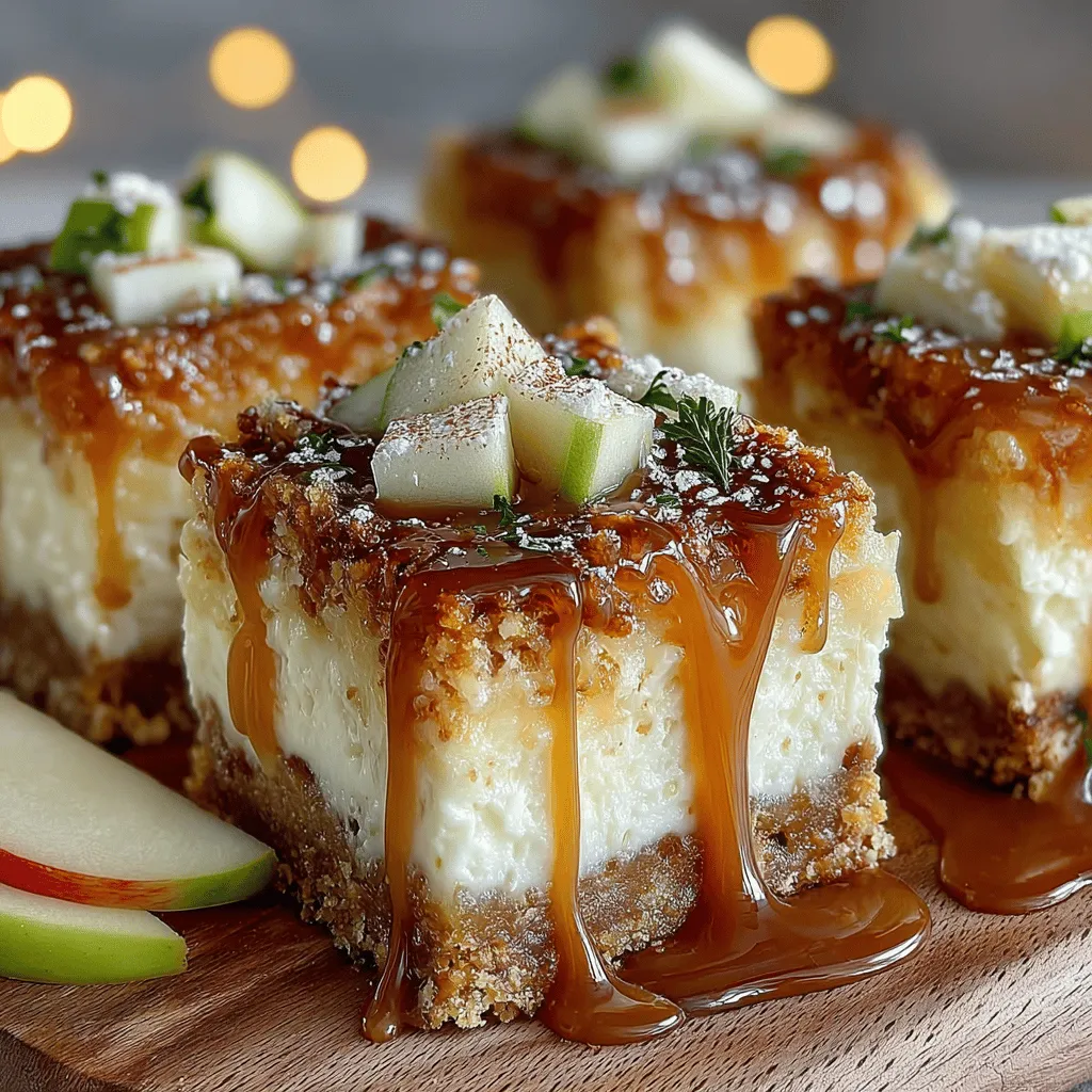 Cheesecake desserts have carved out a special place in the hearts of dessert lovers worldwide. Their creamy texture and rich flavors make them a go-to choice for many occasions, from casual family dinners to lavish holiday celebrations. Among the myriad of cheesecake variations, Caramel Apple Cheesecake Bars stand out as a unique twist that perfectly encapsulates the essence of fall. This dessert combines the velvety richness of cheesecake with the tartness of fresh apples and the indulgent sweetness of caramel, creating a harmonious blend of flavors that is both comforting and decadent.