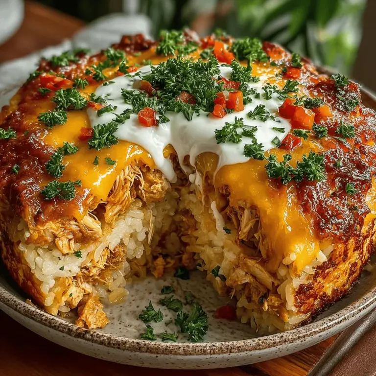 When it comes to creating a meal that warms the heart and satisfies the soul, few dishes can rival the Comforting Chicken & Rice Bake. This dish is not just a meal; it embodies the essence of home-cooked goodness, bringing together tender chicken, fluffy rice, and a medley of flavors that create a symphony of comfort in every bite. Whether enjoyed on a chilly evening or as a family gathering staple, this recipe offers a reliable and delicious solution for busy weeknights or leisurely weekends alike.