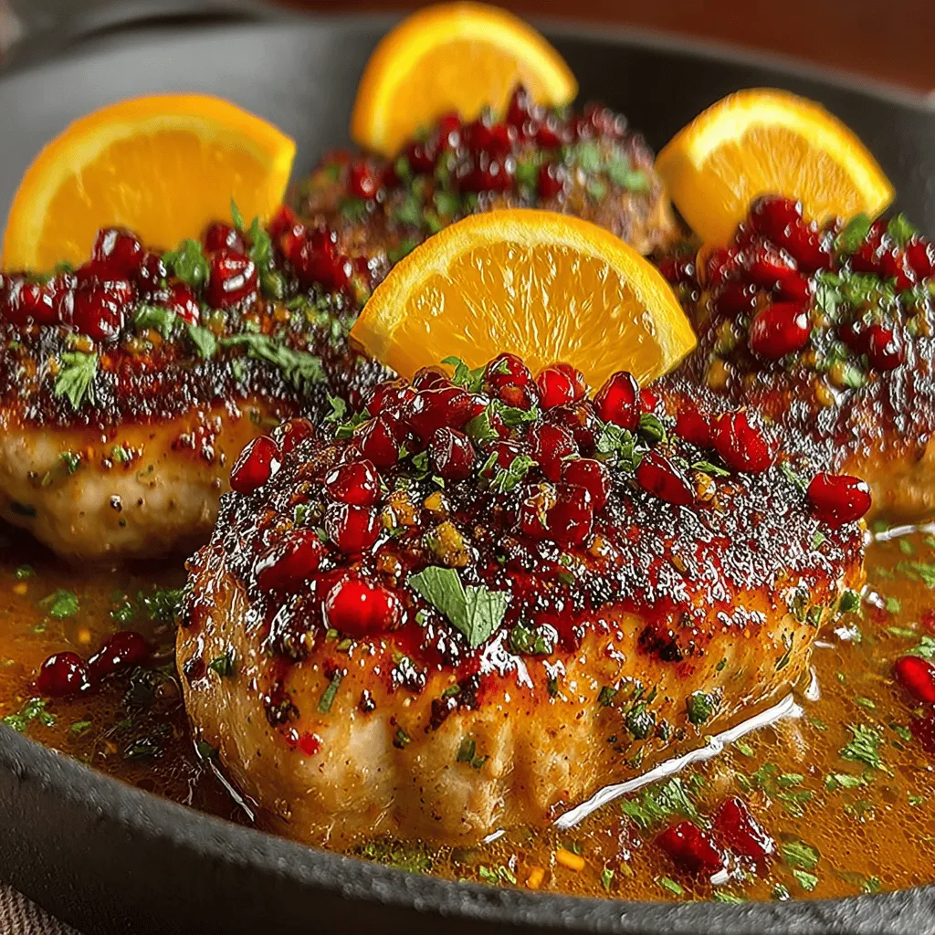 Welcome to a culinary adventure that elegantly marries seasonal flavors with wholesome ingredients: Cranberry Orange Glazed Chicken. This delightful dish captures the essence of sweet and savory, making it a perfect centerpiece for both casual family dinners and festive gatherings. The interplay of tart cranberries and zesty oranges creates a vibrant glaze that not only enhances the chicken's natural flavors but also offers a visually stunning presentation that will leave your guests in awe.