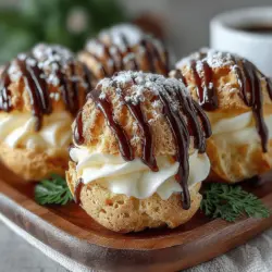 As the leaves turn vibrant shades of orange and gold and the crisp air signals the arrival of fall, many of us find ourselves craving the warm, comforting flavors of the season. Among the most beloved autumnal treats are pumpkin-flavored desserts, and what better way to showcase this iconic flavor than with a delightful recipe for Pumpkin Maple Cream Puffs? This pastry not only embodies the essence of fall but also brings a touch of elegance to any gathering, making it a perfect choice for Thanksgiving celebrations, cozy family dinners, or festive parties.
