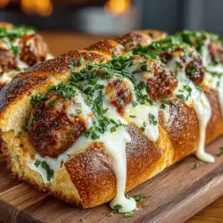 When it comes to comfort food, few dishes can rival the satisfying allure of cheesy stuffed meatball subs. This delightful meal combines the hearty richness of meatballs with the gooey goodness of melted cheese, all enveloped in a warm and crusty sub roll. Each bite offers a symphony of flavors, enhanced by a savory marinara sauce and the brightness of fresh herbs. Perfect for family dinners, game day gatherings, or a casual weeknight meal, cheesy stuffed meatball subs are sure to please everyone at the table.