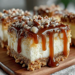 - 1 ½ cups graham cracker crumbs - ½ cup unsalted butter, melted - ¼ cup granulated sugar - 16 oz cream cheese, softened - 1 cup granulated sugar (for the cheesecake layer) - 3 large eggs - 1 teaspoon vanilla extract - 2 cups apples, peeled, cored, and diced (preferably Granny Smith) - 1 teaspoon ground cinnamon - ¼ teaspoon ground nutmeg - 1 tablespoon lemon juice - 1 cup caramel sauce (store-bought or homemade) - Optional: whipped cream for serving