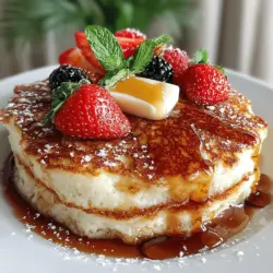 Creating the perfect buttermilk pancake requires a careful balance of ingredients, each playing a vital role. Here's a closer look at what goes into these fluffy delights: