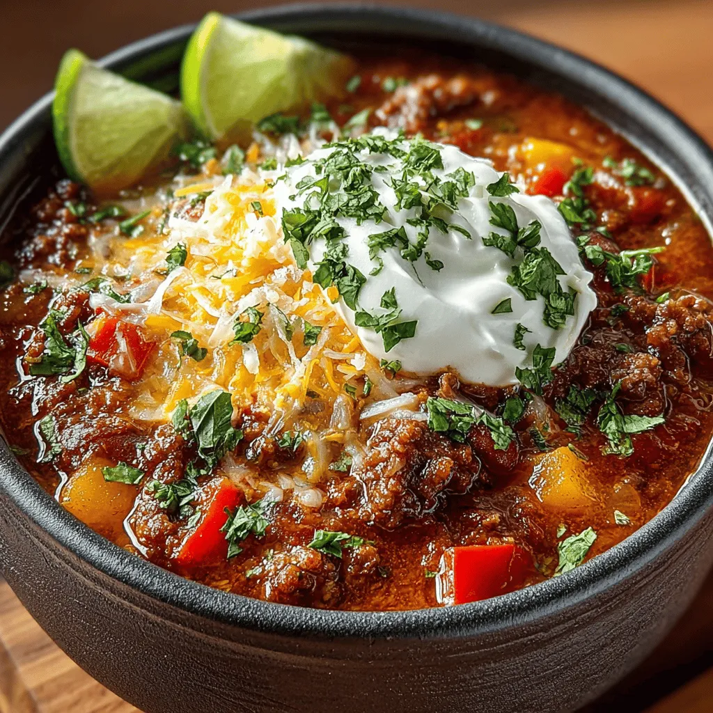 One-pot meals have become a favorite for busy individuals and families looking to simplify their cooking routine without sacrificing flavor. This One-Pot Beef and Pumpkin Chili is the perfect example of a comforting dish that combines the heartiness of beef with the unique sweetness of pumpkin. Not only is it nutritious, but it's also a great way to incorporate seasonal ingredients into your meals. Chili is a versatile dish that can easily be adapted to fit various dietary preferences, making it a go-to recipe for any occasion.