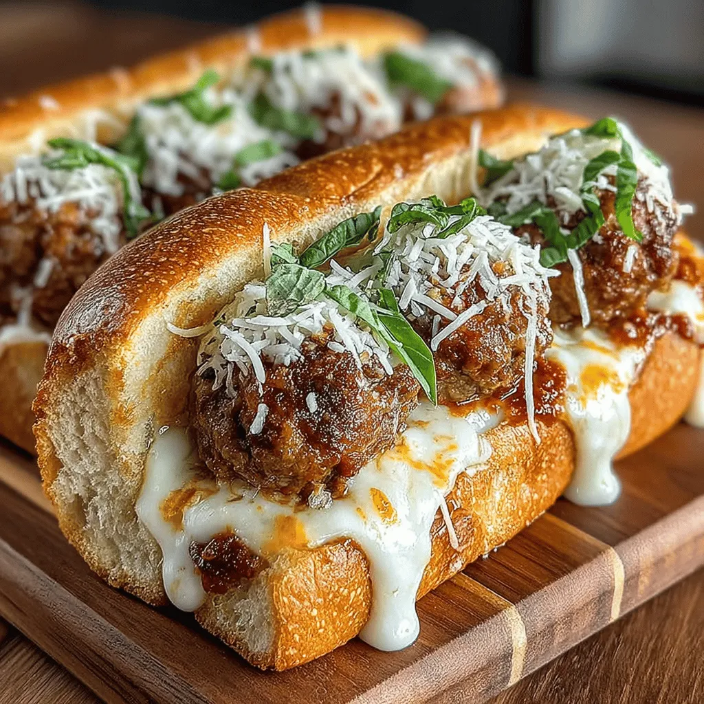 Meatball subs have long stood as a cherished comfort food, celebrated for their hearty, satisfying flavors and the nostalgia they evoke of family dinners and friendly gatherings. These delightful sandwiches are a perfect fusion of tender meatballs, flavorful sauce, and a crusty sub roll that captures the essence of home-cooked goodness. Among the myriad of variations, the Cheesy Stuffed Meatball Sub stands out, elevating this beloved classic to new heights with its gooey, cheesy center.