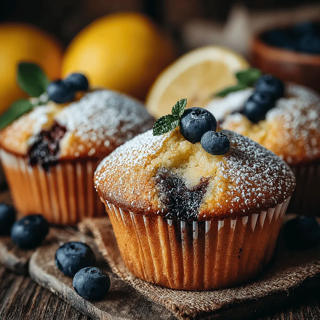 Lemon Blueberry Muffins are a delightful treat that beautifully marries the tangy brightness of fresh lemons with the sweet juiciness of ripe blueberries. This combination not only tantalizes the taste buds but also evokes a sense of nostalgia, often reminding us of warm summer mornings or leisurely brunches with family and friends. Whether enjoyed as a quick breakfast, a mid-morning snack, or a delightful addition to a brunch spread, these muffins are versatile enough to suit any occasion.