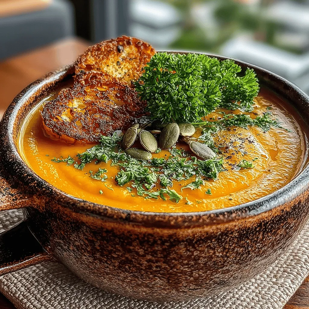 As the leaves turn golden and the air becomes crisp, butternut squash emerges as a beloved seasonal ingredient. Known for its sweet, nutty flavor and vibrant orange hue, butternut squash is a staple in fall cooking. There’s nothing quite like a warm bowl of soup to bring comfort during the colder months. The Creamy Butternut Bliss Soup is a delightful recipe that captures the essence of fall, combining the rich flavors of roasted squash with aromatic spices.