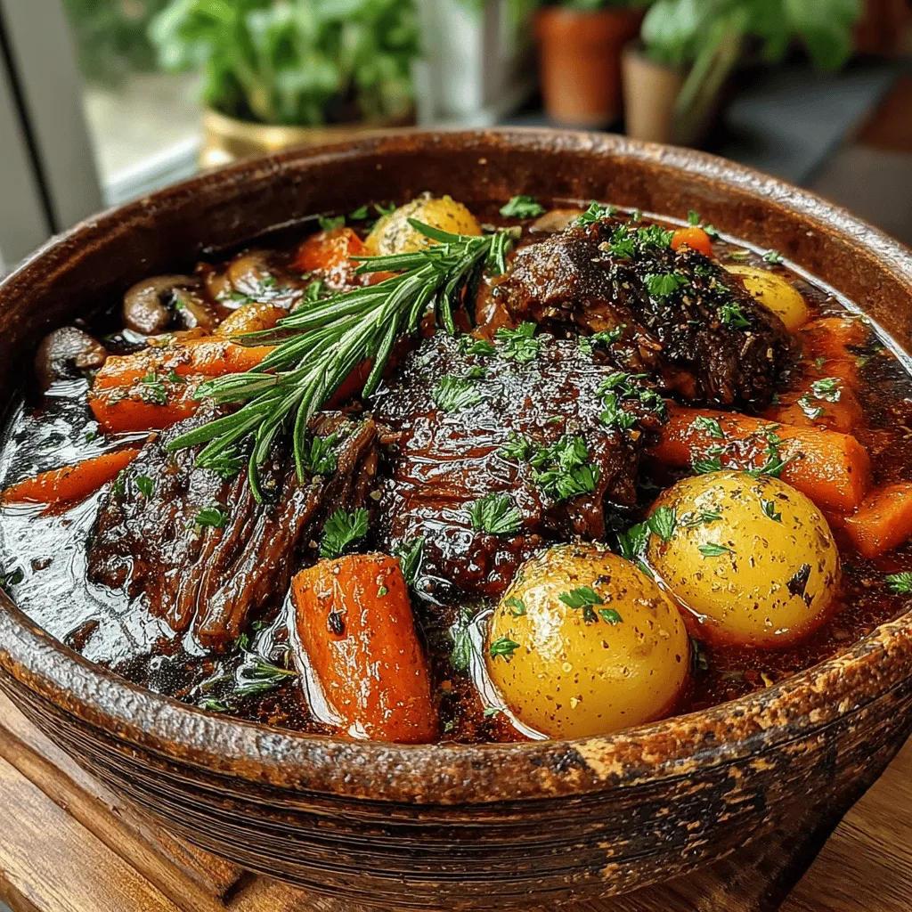 When the chill of winter settles in or the rain begins to softly patter against your windows, there's nothing quite like the warmth of a hearty stew to evoke feelings of comfort and nostalgia. Hearty stews have a rich tradition that transcends cultures and generations, often becoming a cornerstone of family meals and gatherings. Among these beloved recipes, Hearty Red Wine Beef Stew stands out as a quintessential dish that marries tender beef with a medley of robust vegetables and the deep, complex flavors of red wine.