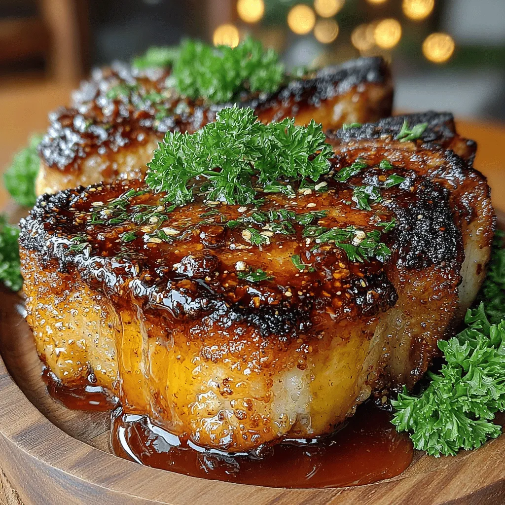 Indulging in a delightful meal can elevate any occasion, and what better way to do so than with a dish that captures the essence of autumn? Apple Cider Glazed Pork Chops blend savory and sweet flavors, creating a mouthwatering experience that’s perfect for family dinners or special gatherings. This recipe not only highlights the juicy tenderness of bone-in pork chops but also showcases the rich flavors of apple cider, making it a comforting and satisfying meal. In this article, we will delve into the enticing details of preparing these delectable pork chops, offering insights into the ingredients, cooking methods, and presentation that will leave your guests asking for seconds.