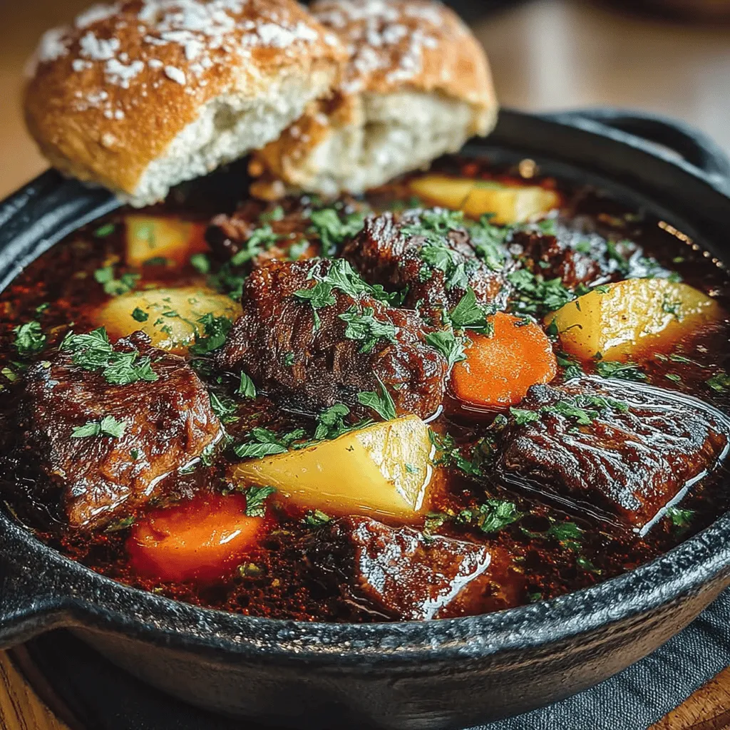 Creating a delicious beef stew in a slow cooker is all about layering flavors. The order in which you add ingredients can significantly affect the final taste. Start by placing the heartier ingredients, such as potatoes and carrots, at the bottom of the slow cooker. This is because they require more cooking time and benefit from being in direct contact with the heat source.